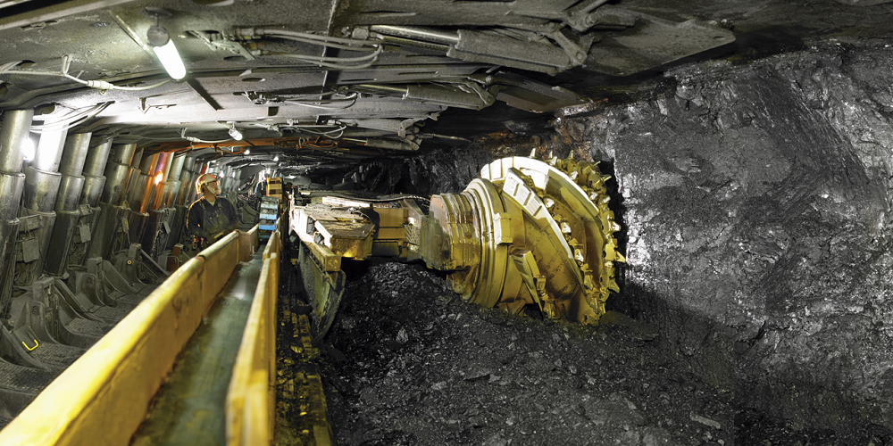 under ground Low Coal Seam Longwall Mining System